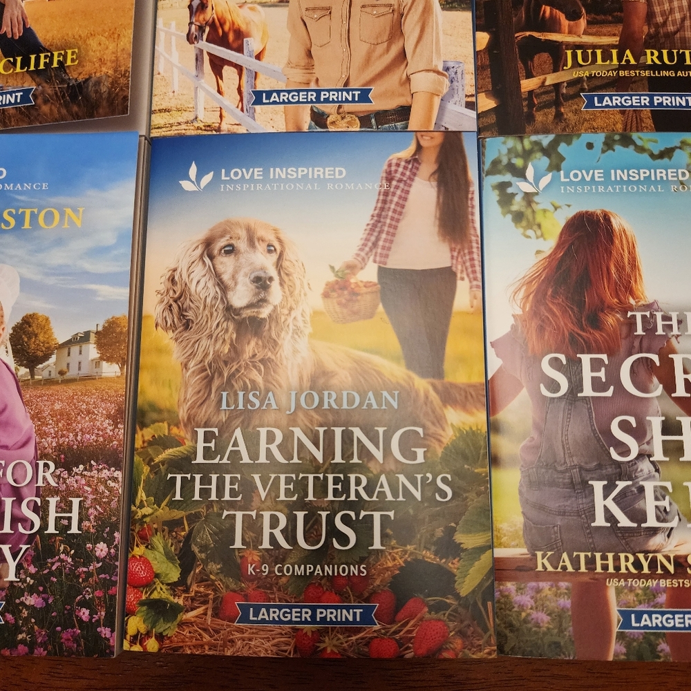 Set Of 6 Books Love Inspired Romance - Picture 6 of 10